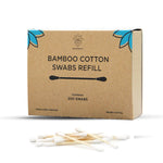 Bamboo cotton swab refill pack